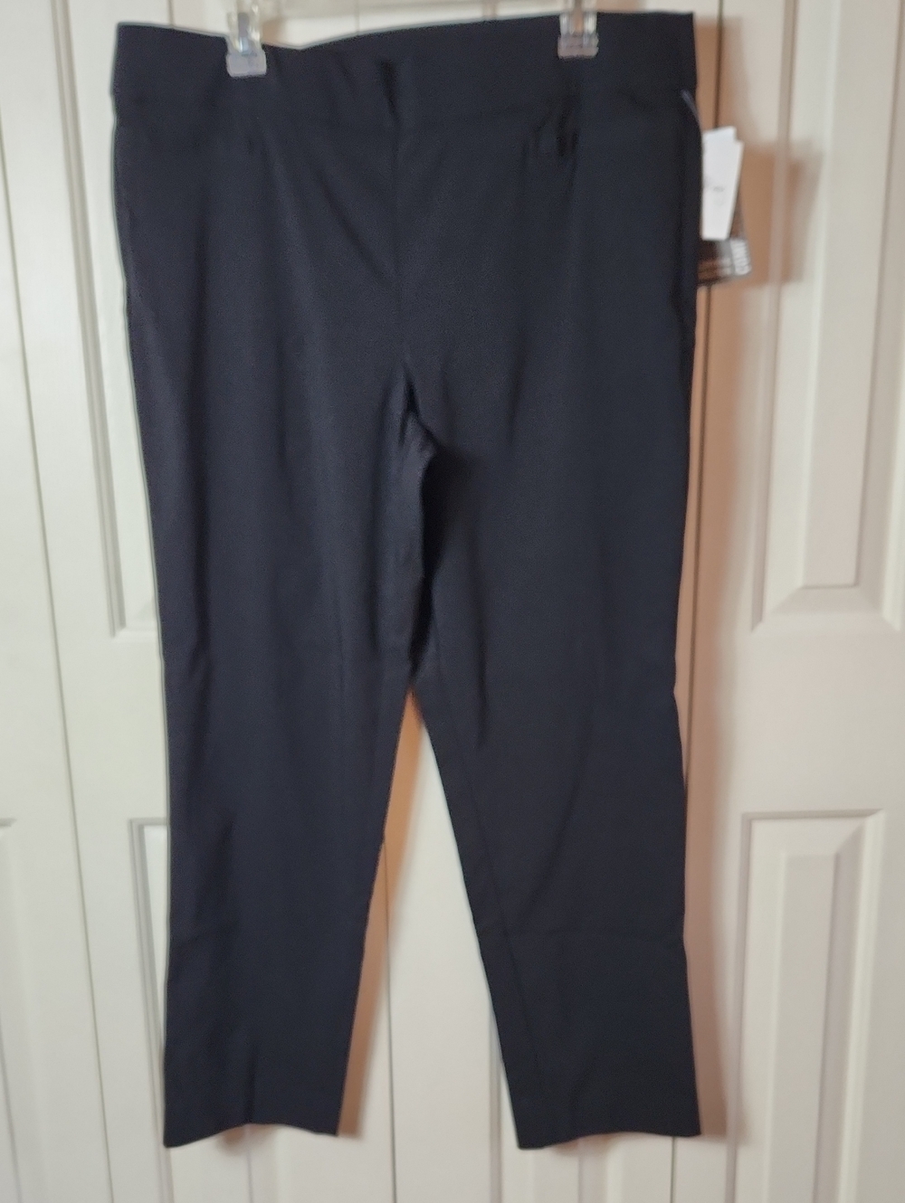 Coral Bay Black Women's Tailored Stretch Pants